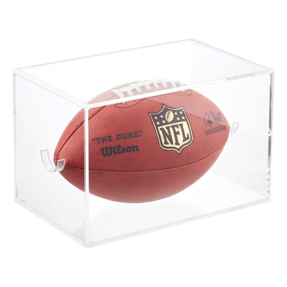 Acrylic Football Premium Display Cube The Container Store